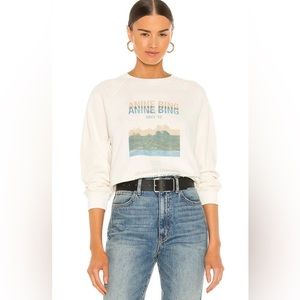 Anine Bing Arlo Desert Roadsweatshirt